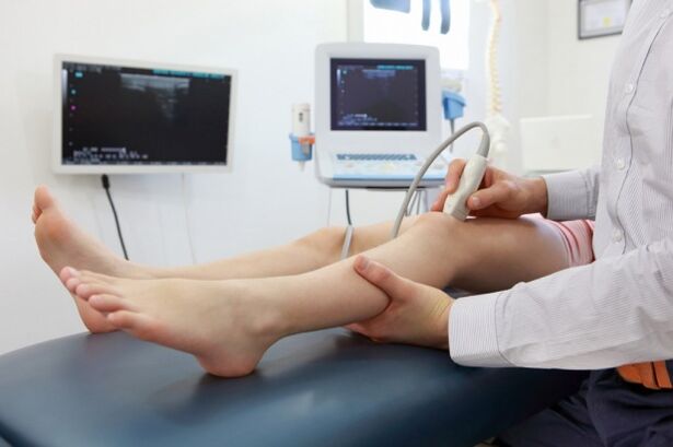 абследаванне ног перад аперацыяй пры варыкозе